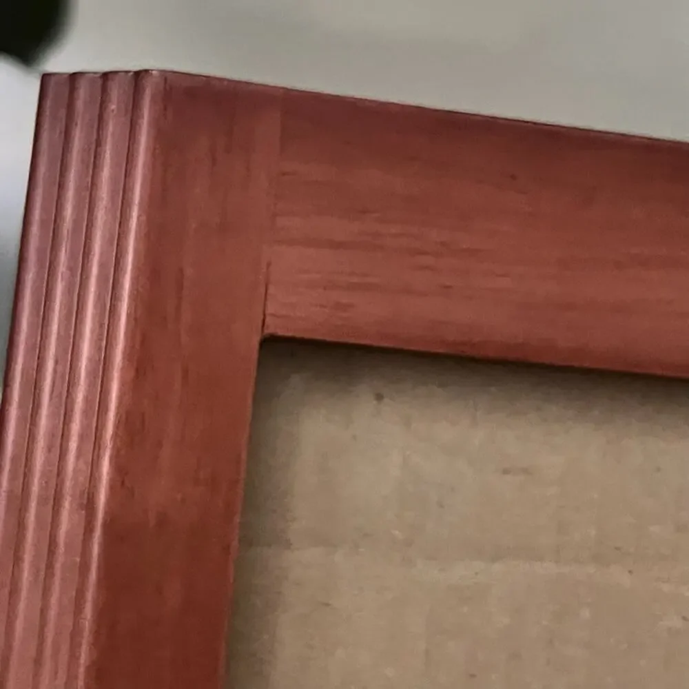 Rare Woods Picture Frame for 5x7 Photos Portrait Free Standing Brown Wood